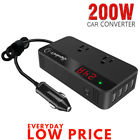 Itr1ucshap General Car Power Inverter Converter With Smart Usb Ports Dc