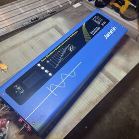 Jamesin 6048 Pure Sine Wave Inverter 3000 Watts Untested And Cosmetic Damage