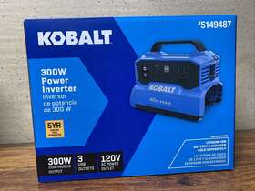 5149487 Kobalt 0192883 300w Power Inverter 120v