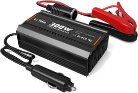Litime L12v300w-j Used 300w Car Power Inverter 12v Dc To 120v Ac For Rv Camper