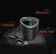 Ln-cx563bk Poweradd 1x2 Port Car Cigarette Lighter Socket Splitter Usb Dc Power Charger Adapter
