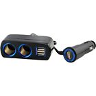 Ls-w5 Jacobsparts Dc Car Socket Way Power Splitter With Usb Ports