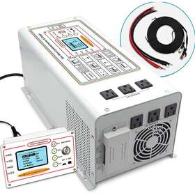 Dx-gac3000w Lvyuan 3000w 9000w Pure Sine Wave Power Inverter Dc 12v Ac 110v 120v Lcd Controller