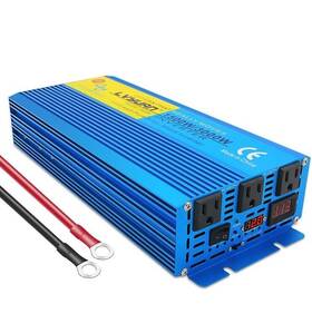 F-1500p Lvyuan 1500w 3000w Dc 12v To Ac 110v 120v Pure Sine Wave Power Inverter Converter A3