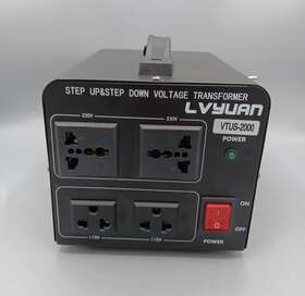 Vtus-2000 Lvyuan Step Up And Down Voltage Transformer Power Converter