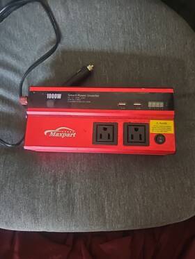 1000w Maxpart 726084166684 Inverter Car Power Inverters 12v Dc To 110v Ac Converter With Dual