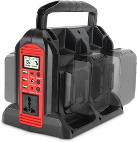 Mwq-iv06a Milwaukee Power Company 350w Inverter For M18 18v Battery 2 12.0 Batteries And 5