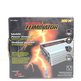 011-1870-6 Motomaster Eliminator Mobile Power Inverter 300w