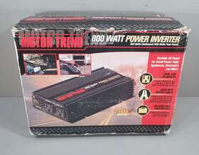 Mti-6 Motor Trend Mti-6/3717 800 Watt Power Inverter 1600 Peak With Plastic Case