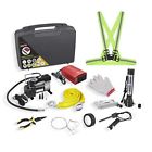 Mri3011bu-tc Bestek Car Emergency Kit With Air Compressor Auto Tool Set