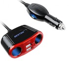 Mrs156 Bestek 2-socket Cigarette Lighter 6950334938125