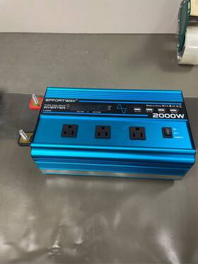 Much F-2000p 2000w Pure Sine Wave Inverter 4000w Peak Dc 12v To Ac 110v/120v Converter With