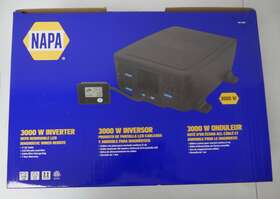 7829289 Napa New 3000 W Power Inverter With Removable Lcd Diagnostic Wired Remote