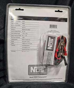Nin40003 Nos 400 Watt Power Inverter 12 Volt Dc To 120 Ac With Xtream Quick Charge Usb New