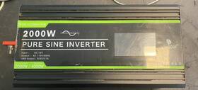 Lcd20us12 Novopal Lcd20us12/ca12b 2000 Watt Pure Sine Wave 12v Dc To Ac 110v Power Inverter Unused Hrs