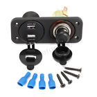Ogt8689768 Meco Dc Car Charger Dual Usb Port Led Voltmeter Cigarette