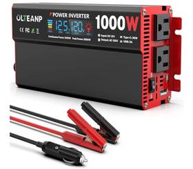 Em232 Olteanp 1000 Watt Power Inverter 12v Dc To 110v/120v