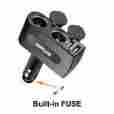 Omp220 Opluz Portable Usb Car Charger For All Cell Phone Dual Dc12v 24v Electr
