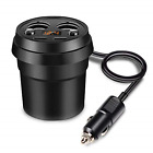 Oncc001 Onever Cigarette Lighter Splitter Dual Usb Car Charger 696580449423