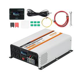 Tp2000w Oubotek 2000w Pure Sine Wave Inverter 24v Dc To 120v Ac Converter For Truck Boat Camp