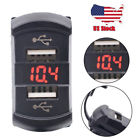 Parts Dual Usb Charger Adapter Car Marine Boat Switch Power