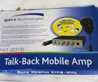 Pat-20tb Pat 20tb Speco One Technologies Dc Mobile Amp New Old Stock