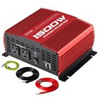 Pi1500-ap-red Potek Power Inverter Dc To Ac Car Dual 0652267646011