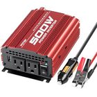 Pi500-ap-red Potek 500w Car Power Inverter 0652267645816