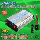 Pm-1200hsc-24v Giandel Power Inverter Dc To With Solar Charge 713923334274