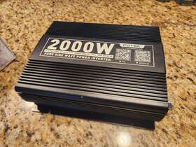 Pau2000 Potek Inc 2000w Pure Sine Wave Inverter With Automatic Transfer Switch 12v Dc To 120