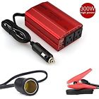 Power Inverter Car Ac Usb Ports Built In Fuse Cooling Fan Travel Charger New 078074141431