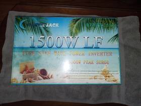 Power Jack Lfpsw-1500w 1500w Lf Sp Psw Dc 24v To Ac 120v Ats Inverter #