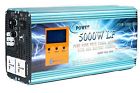 Frequency-5000w Power Wave Sine Ac110v-80amp Battery 5000w Lf Pure Charger Inverter Dc24v