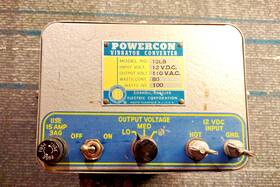 Powercon 12l8 Vintage Vibrator Inverter Model # Clean Working Unit