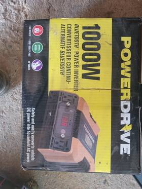 Powerdrive 55555577777 1000w Inverter