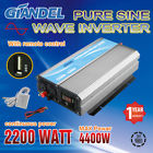 Ps-2200ksc Giandel Watt Power Inverter Max Pure Sine Wave 713923334472