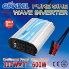 Ps-300b-12v Giandel Pure Sine Wave Car Power Inverter Dc 713923334533
