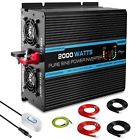 Pxa1000psw Pxa2000psw Pooxtra Pure Sine Wave Power Inverter Ac Receptacles Dual Usb