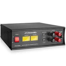 50variable Pyramid Psv500 Universal Compact Bench Power Supply - 50 Amp Variable Linear Regulat