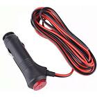 Qp0001015 Car Motorbike Motorcycle Cigarette Lighter Power Supply Adapter Plug Cable