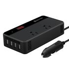 Que-2011bkinv Quesvow Car Power Inverter Dc To Ac Converter Usb Ports