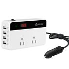 200w Quesvow200wcarpowerinventerbk Quesvow Car Power Inverter Dc To Ac Converter Usb Ports