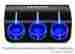 R041 Avantek Black With Blue Led Light R41 Cigarette Lighter Power Adapter Outlet Splitter