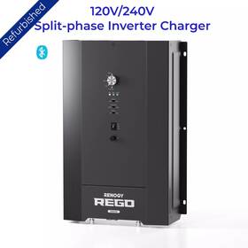 Riv1230rch-sps Renogy 3000w 12v Pure Sine Wave Inverter Split Phase Built-in Bluetooth