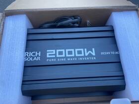 Rich Solar Rs-v2p12 Industrial 2000w Pure Sign Wave Inverter