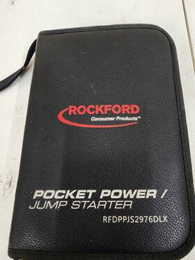 165432 Rockford Pocket Power Jump Starter
