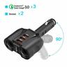 Rt-qc23 Rocketek Qc Car Charger Cigarette Lighter Splitter