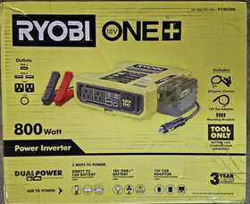 Ryi8030a Ryobi 18v One 800 Watt Power Inverter Model#