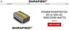 S1000di Durafied Power Inverter 2000w