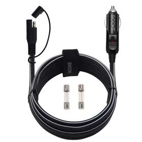 14wg Sccke 619317764996 12ft 12v Cigarette Lighter Plug To Sae Quick Release Adapter Extension Char